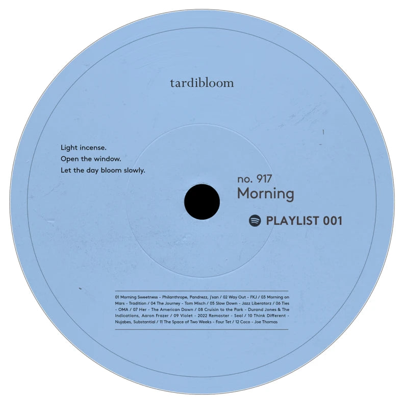 no.917 Morning playlist label